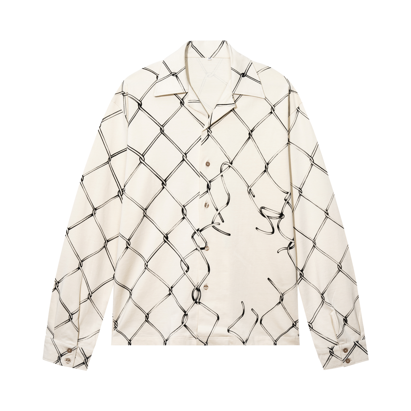 Broken Fence Camp Collar LS Shirt