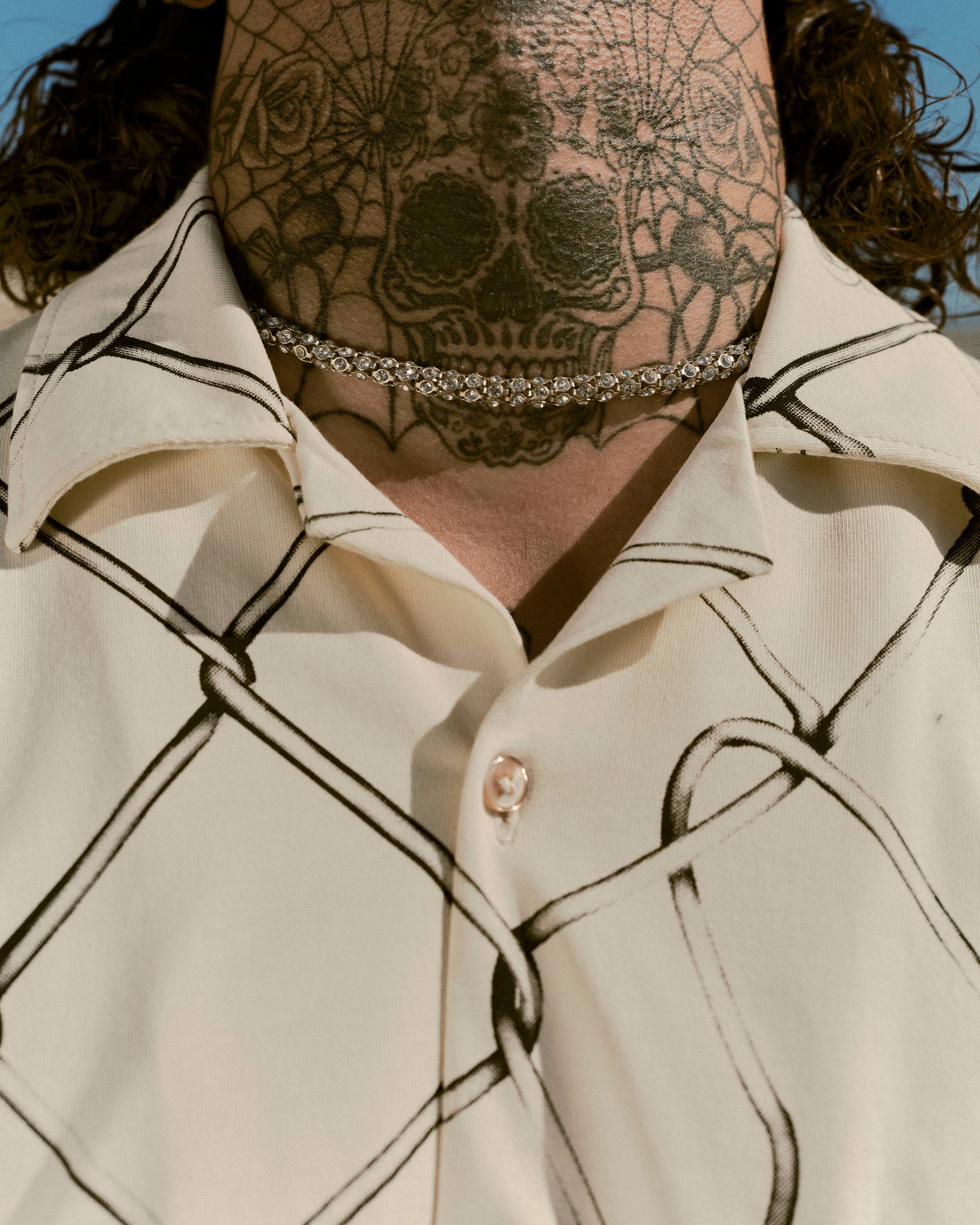 Broken Fence Camp Collar LS Shirt