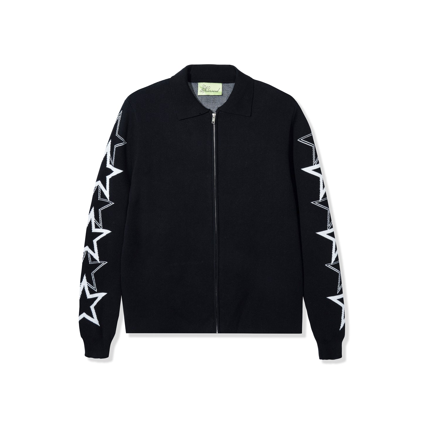 Star Zip Up Sweater