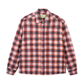 Red Wool Button Up Shirt