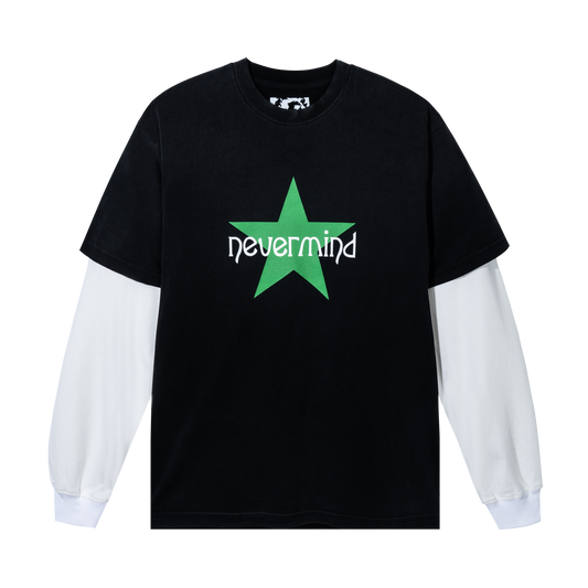 Star Thermal Layered Longsleeve T-Shirt