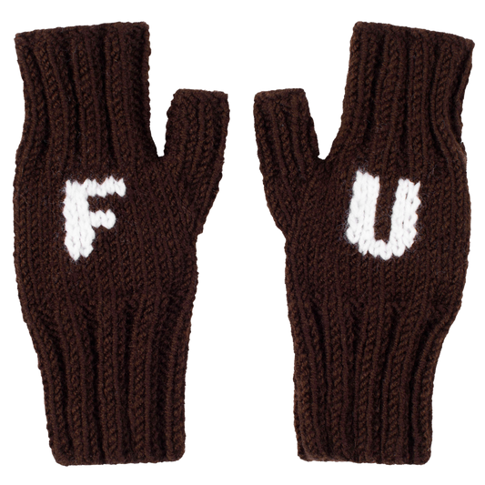 FU Fingerless Gloves